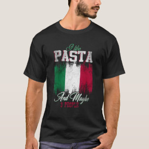 I like Pasta Italy Culture Italia Flag T-Shirt