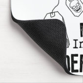 I Like People The Way I Like My Tea In A Bag Under Mousepad (Ecke)