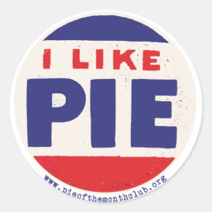 I like PIE 3" Aufkleber