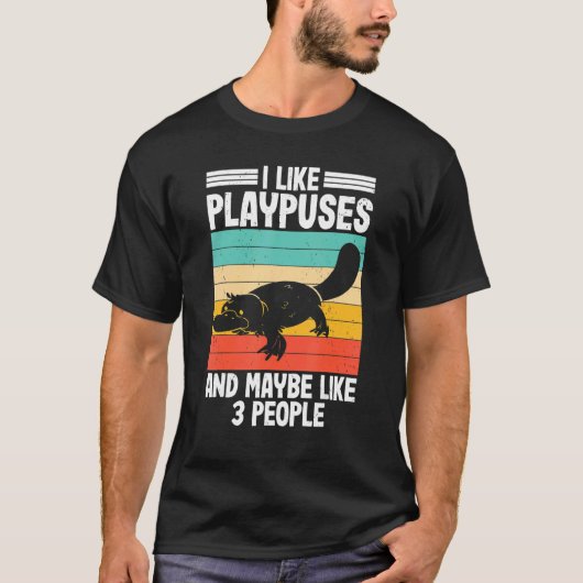 I Like Platypus Pltypus Pladapus Platypus Kids T-Shirt (Vorderseite)