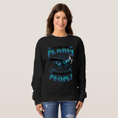 I Like RC Planes And Maybe 3 People RC Airplane Sweatshirt (Vorne ganz)