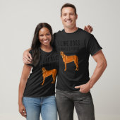 I Like Rhodesian Ridgeback Dogs And Maybe 3 People T-Shirt (Unisex)