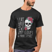 I Like Shows Comfy And Maybe 3 People T-Shirt (Vorderseite)