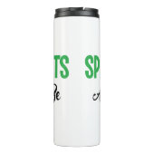 I LIKE SPREADSHEET AND MAY BE 3 PEOPLE THERMOSBECHER (Rückseite)