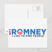 I Like t Fire People Postkarte (Vorne/Hinten)