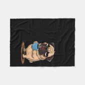 I Like The Sound You Make When You Shut Up Funny P Fleecedecke (Vorderseite (Horizontal))