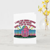 I Like The White House Like My Pants With A Lot Of Karte (Gelbe Blume)