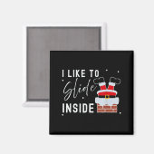 I Like To Ride On Top I Like To Slide Inside Coupl Magnet (Vorderseite/Rückseite)