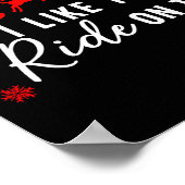 I Like To Ride On Top I Like To Slide Inside Coupl Poster (Ecke)