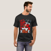 I Like To Slide Inside Funny Santa Couple Matching T-Shirt (Vorne ganz)