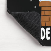 I Like To Slide Inside Funny Xmas Couple Mousepad (Ecke)