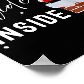 I Like To Slide Inside Funny Xmas Couple Unhinge P Poster (Ecke)