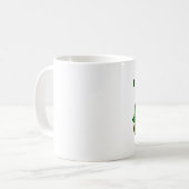 I like Turtles - Black 11 oz Ringer Tasse  (Vorderseite Links)