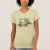 I like Veggies - shirt (Vorderseite)