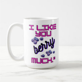 I LIKE YOU BERRY MUCH KAFFEETASSE
