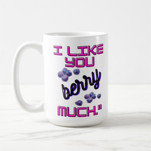 I LIKE YOU BERRY MUCH KAFFEETASSE (Links)