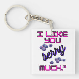 I LIKE YOU BERRY MUCH SCHLÜSSELANHÄNGER