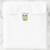 I Like You Frog Sticker Cute Shy Frog Romantic Kaw (Tasche)