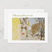 I like you just as you are postkarte (Vorne/Hinten)