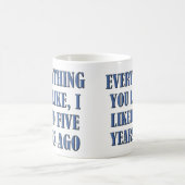 I Liked It First Funny Mug or Travel Mug Kaffeetasse (Mittel)