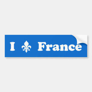I Lilien-Frankreich-Autoaufkleber Autoaufkleber