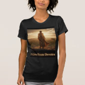 I Live From Devotion Sacred Path Art T-Shirt (Vorderseite)