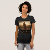 I Live From Devotion Sacred Path Art T-Shirt (Vorne ganz)