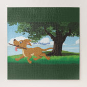 I Live to retrieve Puzzle (Vertikal)