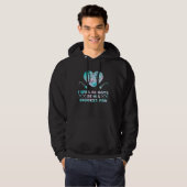I ll Always Be His Biggest Fan Pastel Baseball Hea Hoodie (Vorne ganz)