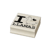 I Llama Llamas Gummistempel (Stempel)