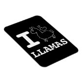 I Llama Llamas Magnet (Rechte Seite)