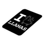 I Llama Llamas Magnet (Linke Seite)