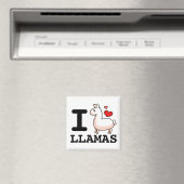 I Llama Llamas Magnet (In Situ (Geschirrspüler))