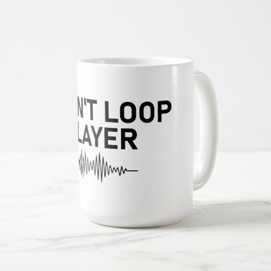 I Loop I Layer Minimal Music Kaffeetasse (VorderseiteRechts)