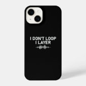 I Loop I Layer Minimal Music V2 iPhone Hülle (Rückseite)