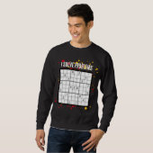 I Löse Probleme SUDOKU Sweatshirt (Vorne ganz)