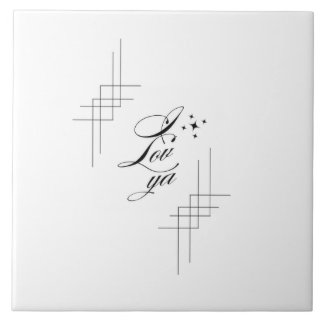 I lov ya fliese