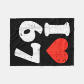 I Love 67 Funny 6 7 Costume Meme Six Seven Kids Yo Fleecedecke (Vorderseite (Horizontal))