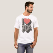 I Love 70s T-Shirt (Vorne ganz)