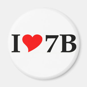 I love 7B lang Magnet