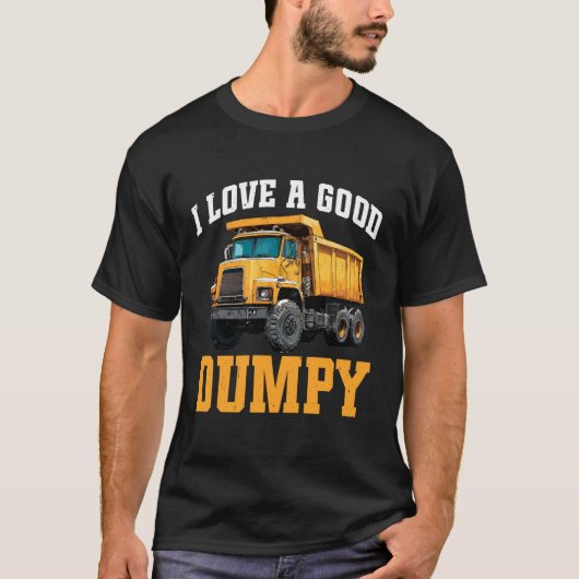 I Love A Good Dumpy Bathroom Poop Humor - 1 T-Shirt (Vorderseite)