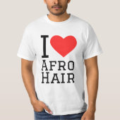 I love Afro hair  T-Shirt (Vorderseite)