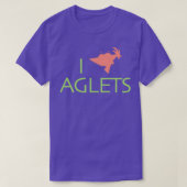 I Love Aglets T-Shirt (Design vorne)