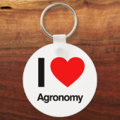 i love agronomy schlüsselanhänger (Vorderseite)