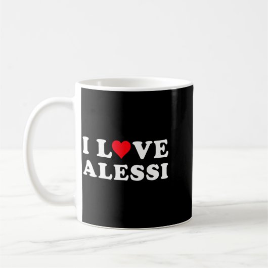 I Love Alessi Matching Girlfriend &amp; Boyfriend  Kaffeetasse (Links)