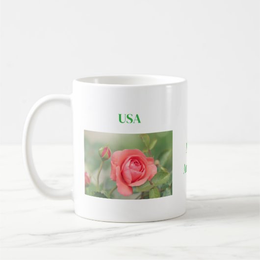 I love America. Coffee mug Kaffeetasse (Links)