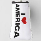 I Love America Golf Headcover (Rotieren 90)