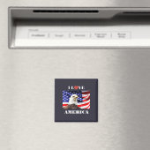 I Love America Magnet (In Situ (Geschirrspüler))