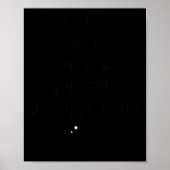 I Love Answering The Same Question, Teacher White Poster (Vorne)