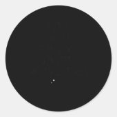 I Love Answering The Same Question, Teacher White Runder Aufkleber (Vorderseite)